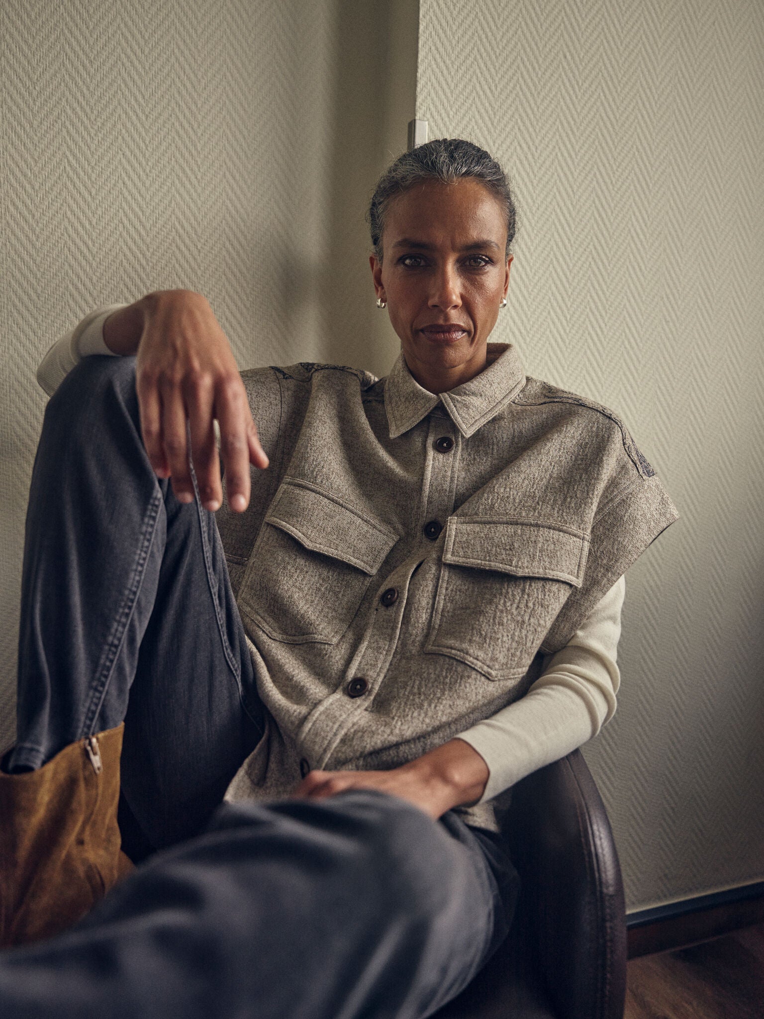 Modelshot / Brindle / Detail